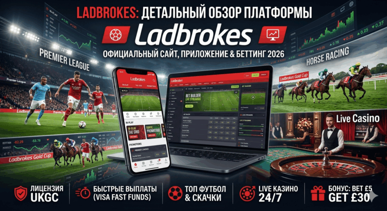   Обзор букмекерской конторы «Ladbrokes»