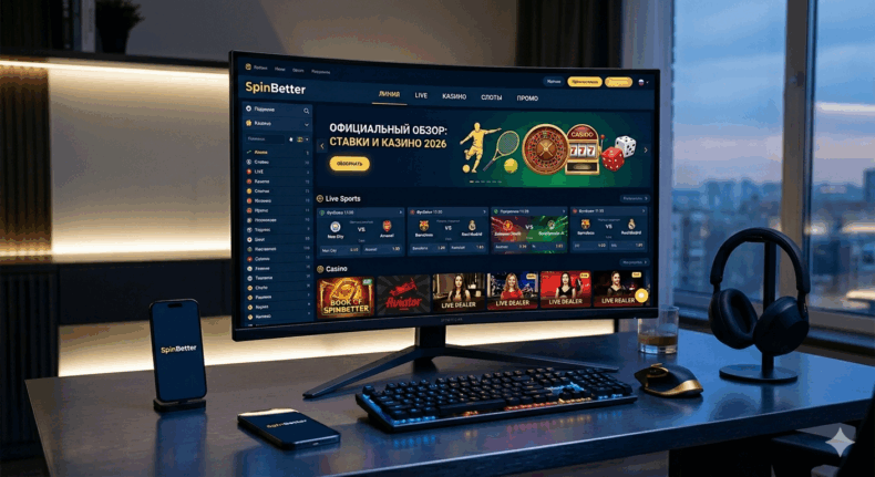 Обзор букмекерской конторы «SpinBetter»