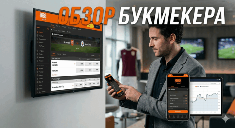 Обзор букмекерской конторы «888Sport»