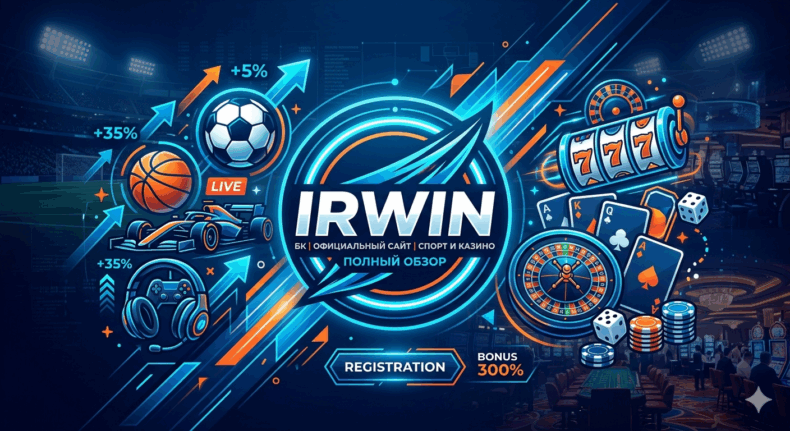   Обзор букмекерской конторы «Irwin»