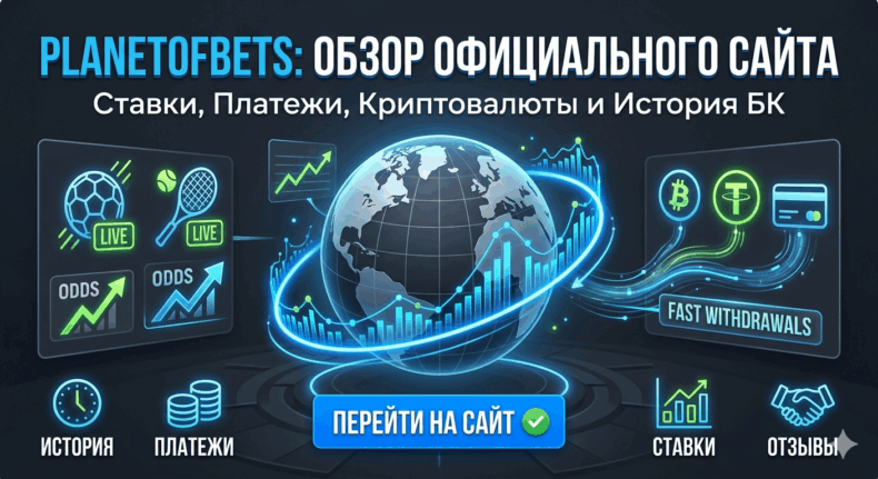 Обзор букмекерской конторы PlanetofBets