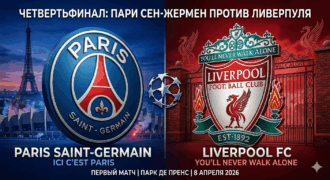 ПСЖ vs Ливерпуль | Лига чемпионов УЕФА 2025/26
