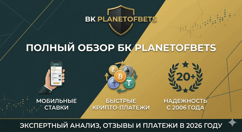 Обзор букмекерской конторы «PlanetofBets»