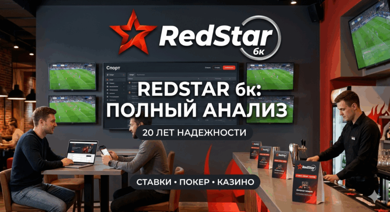 Обзор букмекерской конторы «RedStar»